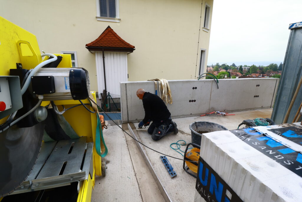 Umbau- und Renovierungsarbeiten an einem Haus in Konstanz